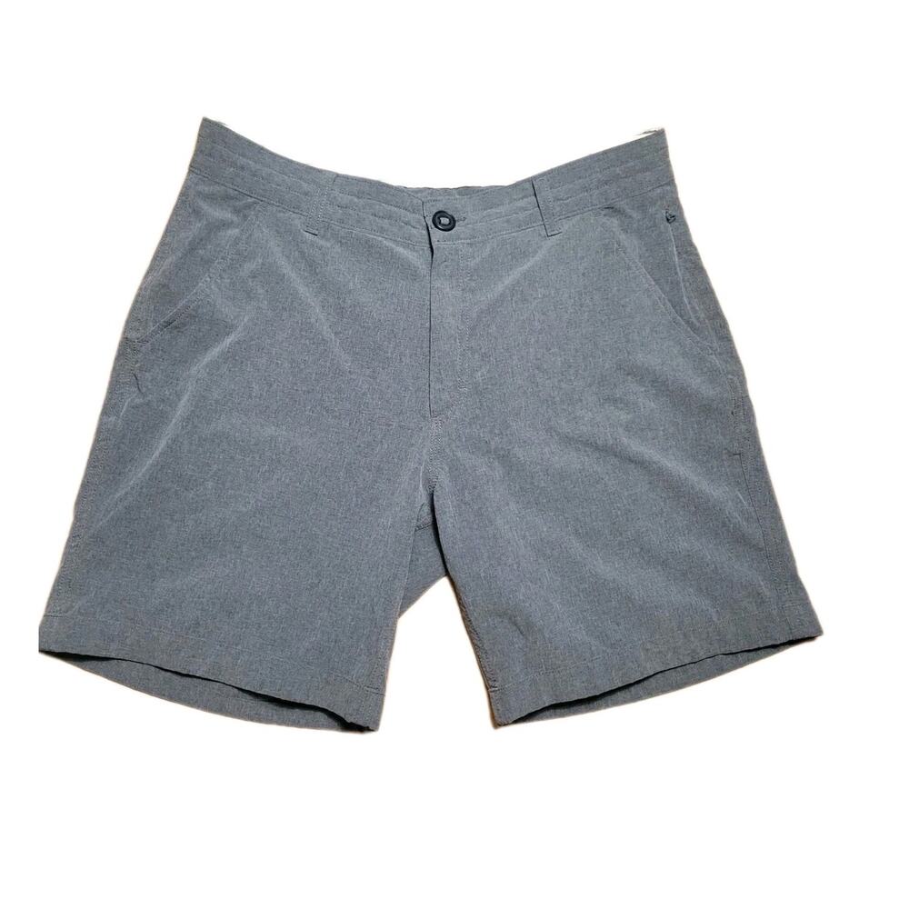 Huckberry Wellen Cruiser Hybrid Shorts Gray Green Mens Size 31